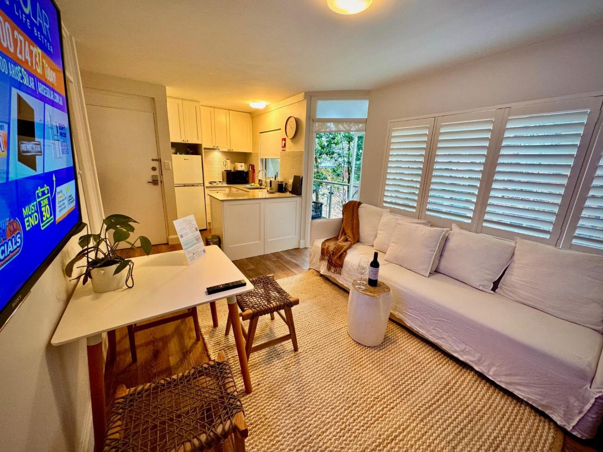 1 Bdrm Manly Beachside Apt With Parking ซิดนีย์ ภายนอก รูปภาพ